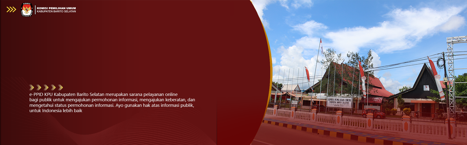 Selamat Datang Di Layanan  e-PPID KPU Kabupaten Barito Selatan